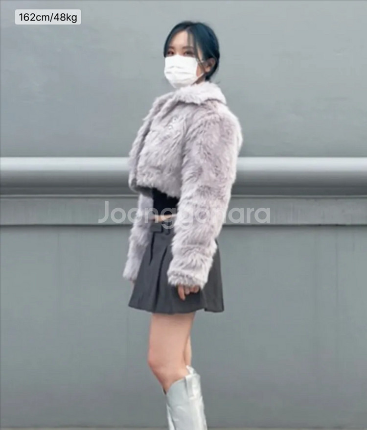 배드블러드 플뢰르 로고 퍼자켓--1