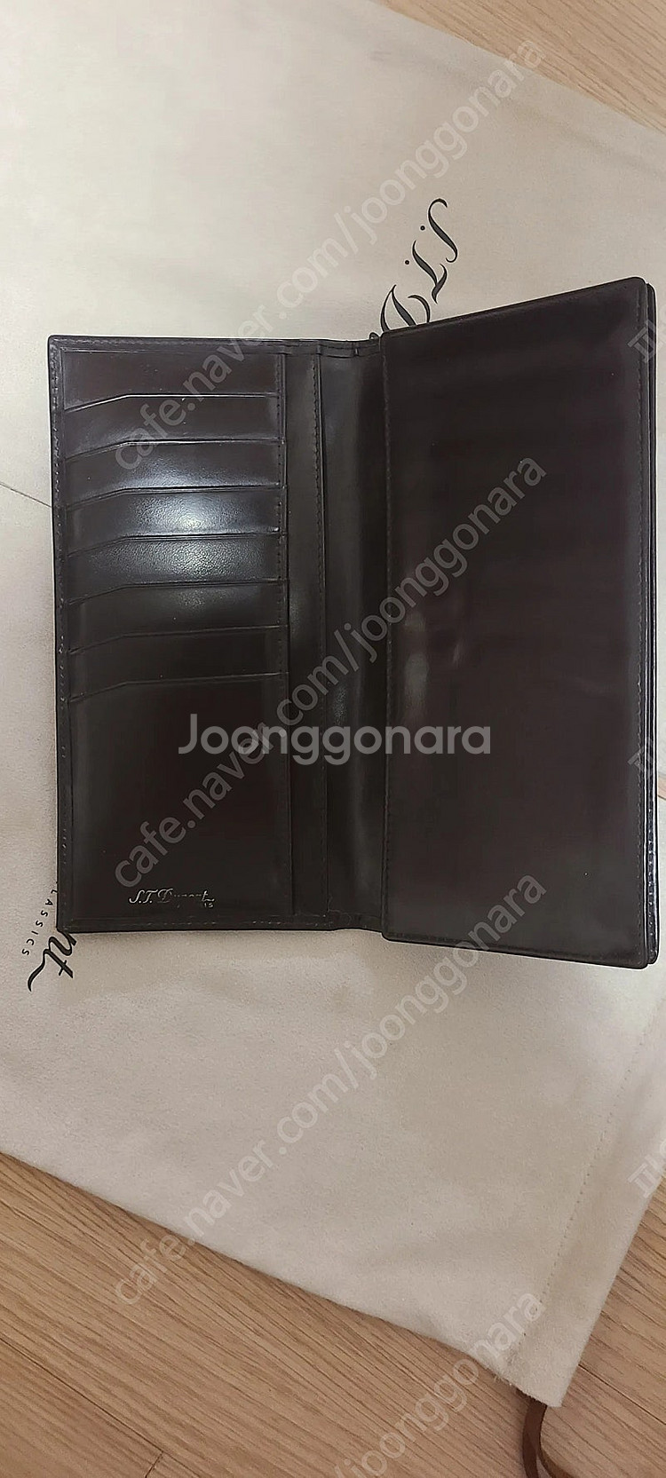 듀퐁 정품 남성 장지갑--2