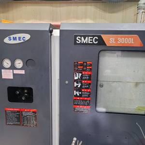 CNC선반 SMEC SL3000L 12인찌 판매합니다