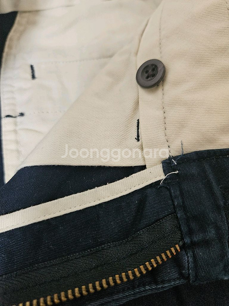 폴로 네이비 치노팬츠 30/34(실사이즈 28)--3