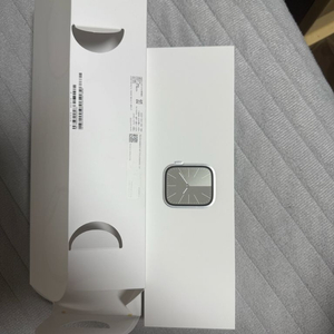 애플워치9 스테인리스 실버 45mm 셀룰러 미개봉(스트