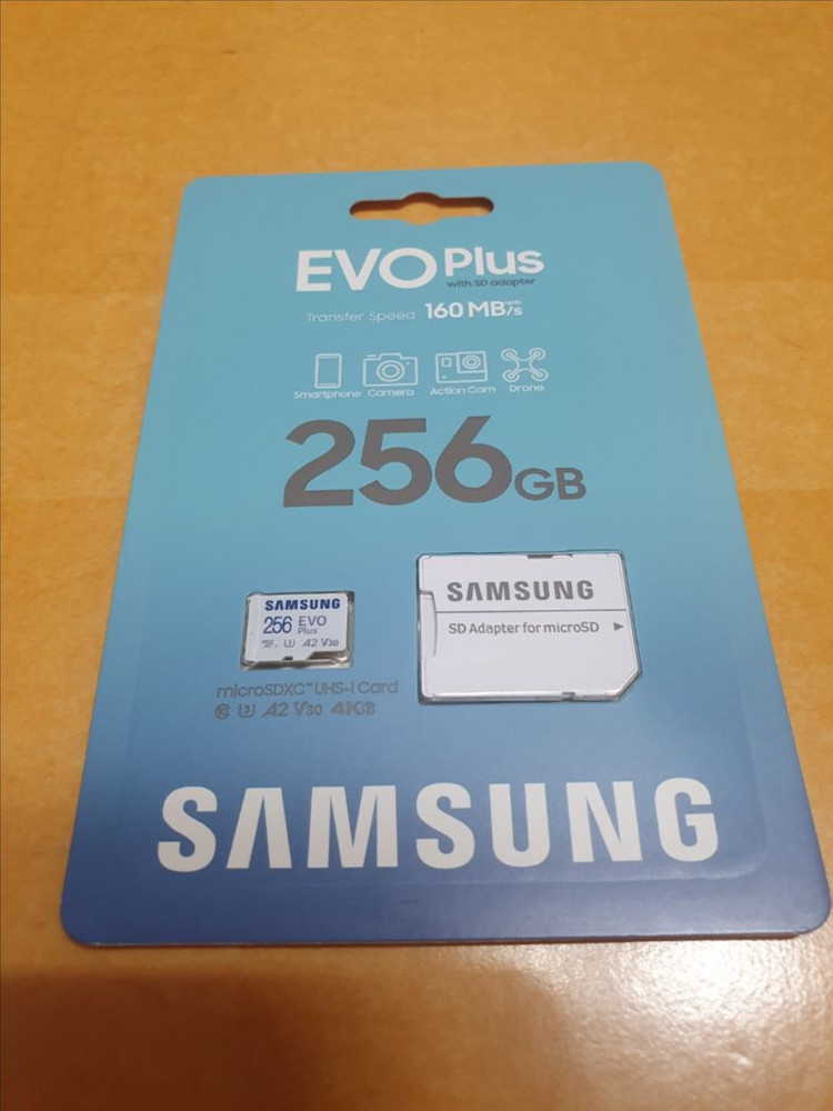 (새제품)삼성전자 micro 마이크로SD카드 256g--0