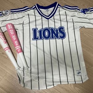 삼성 라이온즈 백만관중 유니폼,팔각응원봉 세트로 팔아요