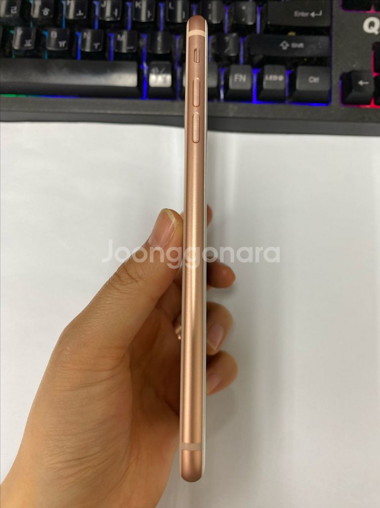 아이폰8플러스 로즈골드 SSS급 64GB 배터리100--4