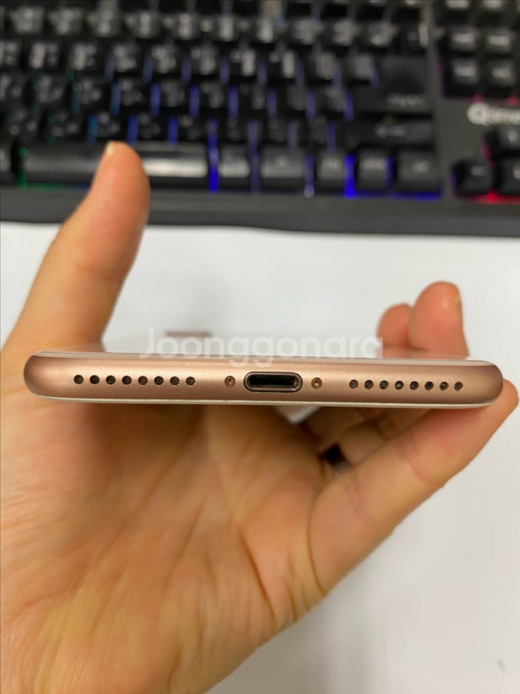 아이폰8플러스 로즈골드 SSS급 64GB 배터리100--6