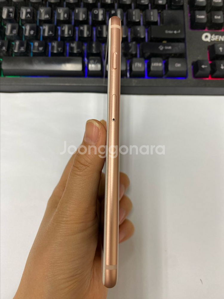 아이폰8플러스 로즈골드 SSS급 64GB 배터리100--5
