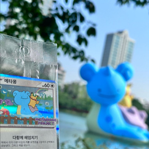 잠실 메타몽 한정판 카드