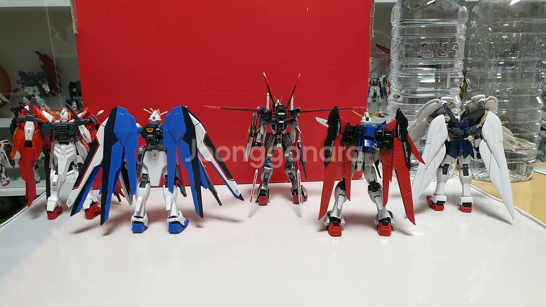 건담 가조립 조립품 일괄 hg rg 윙 프리덤--3