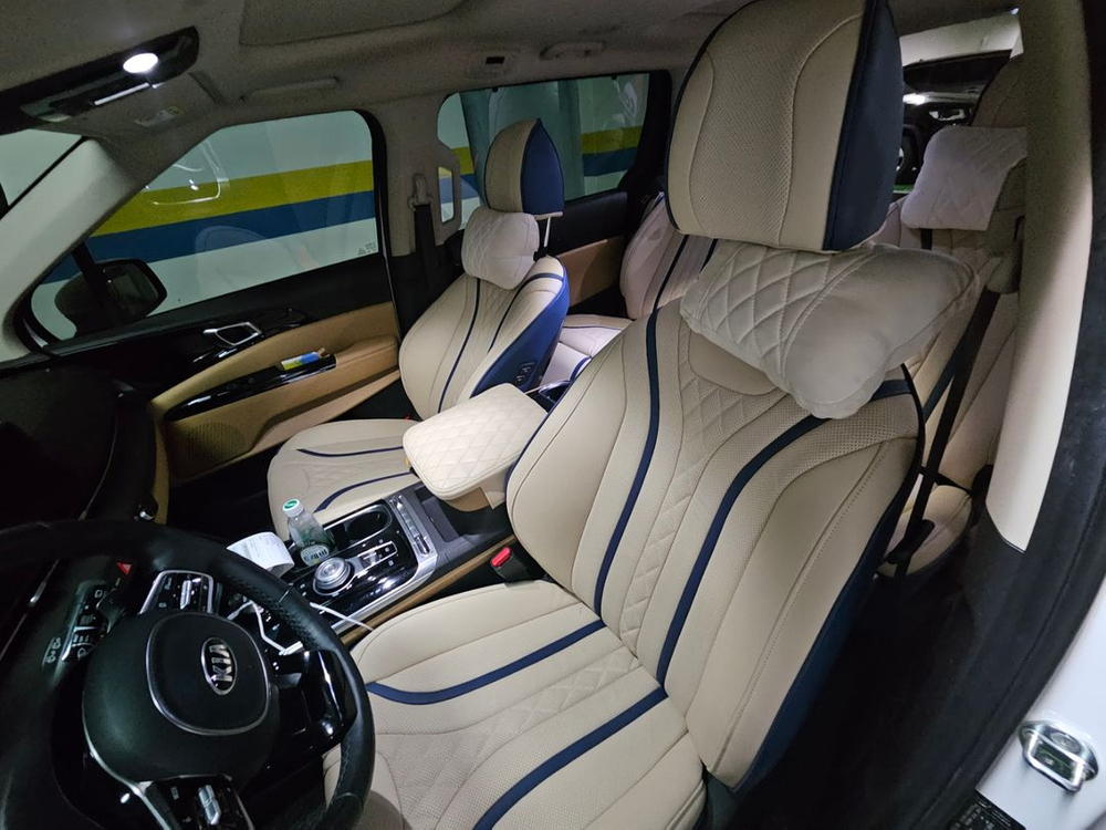 카니발 9인승 차량 1열2열 튜닝시트 판매 이미지