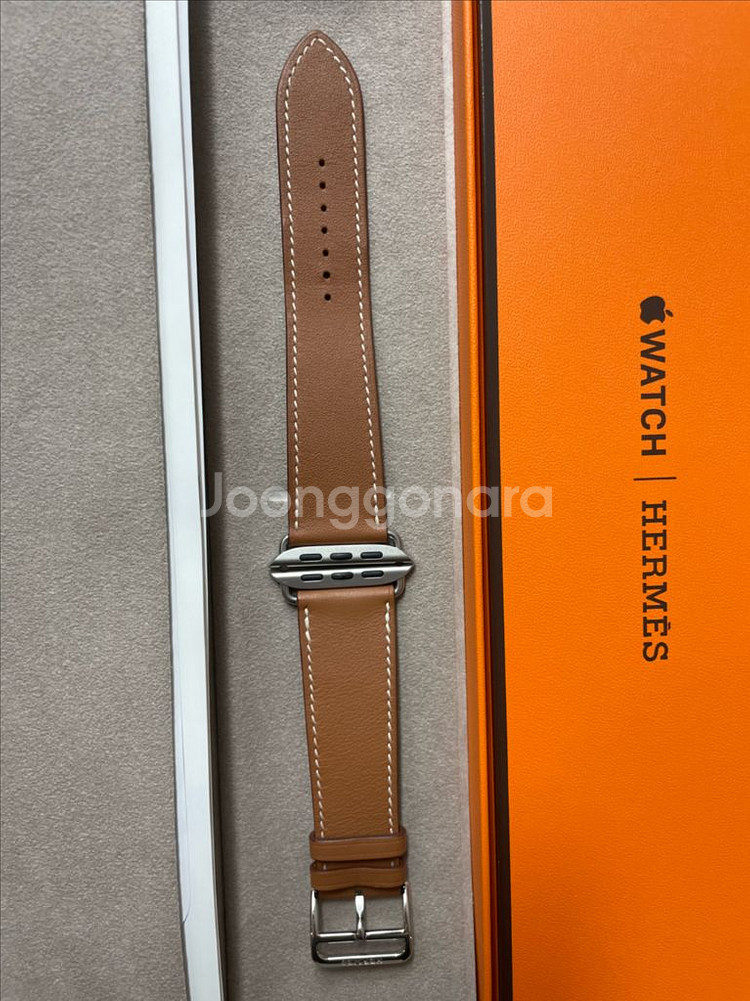 애플워치 에르메스 골드싱글투어 45mm SSS급--0
