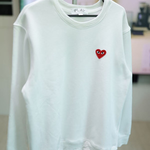 정품 꼼 데 가르송 맨투맨 여성 L~ XL