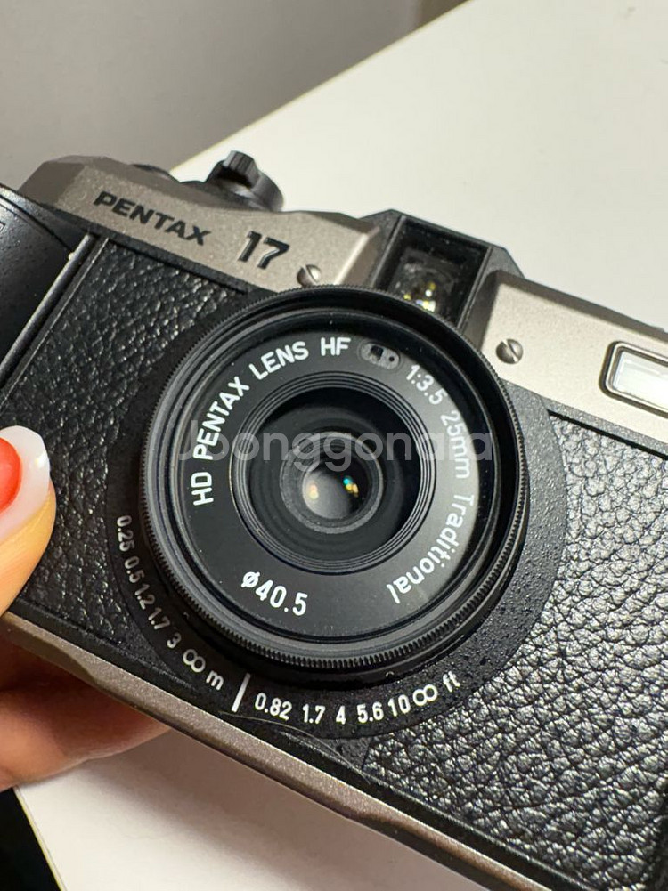 펜탁스 17 필름카메라 A급--3