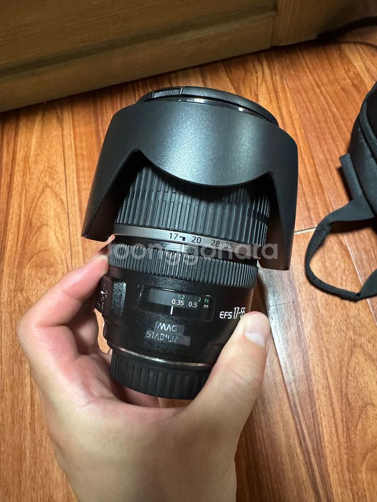 캐논 EFS 17-55mm F2.8 축복렌즈--1