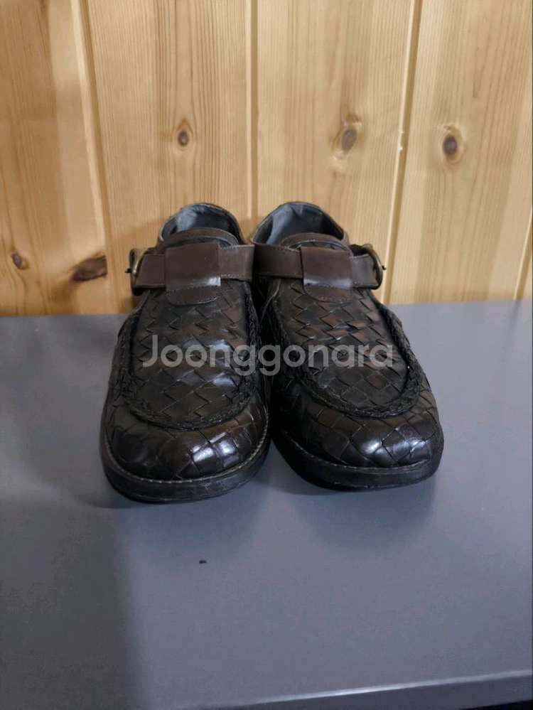 36 230mm 몽삭 가죽 샌들--2