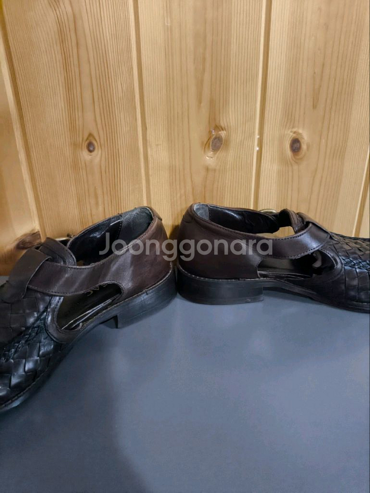 36 230mm 몽삭 가죽 샌들--6