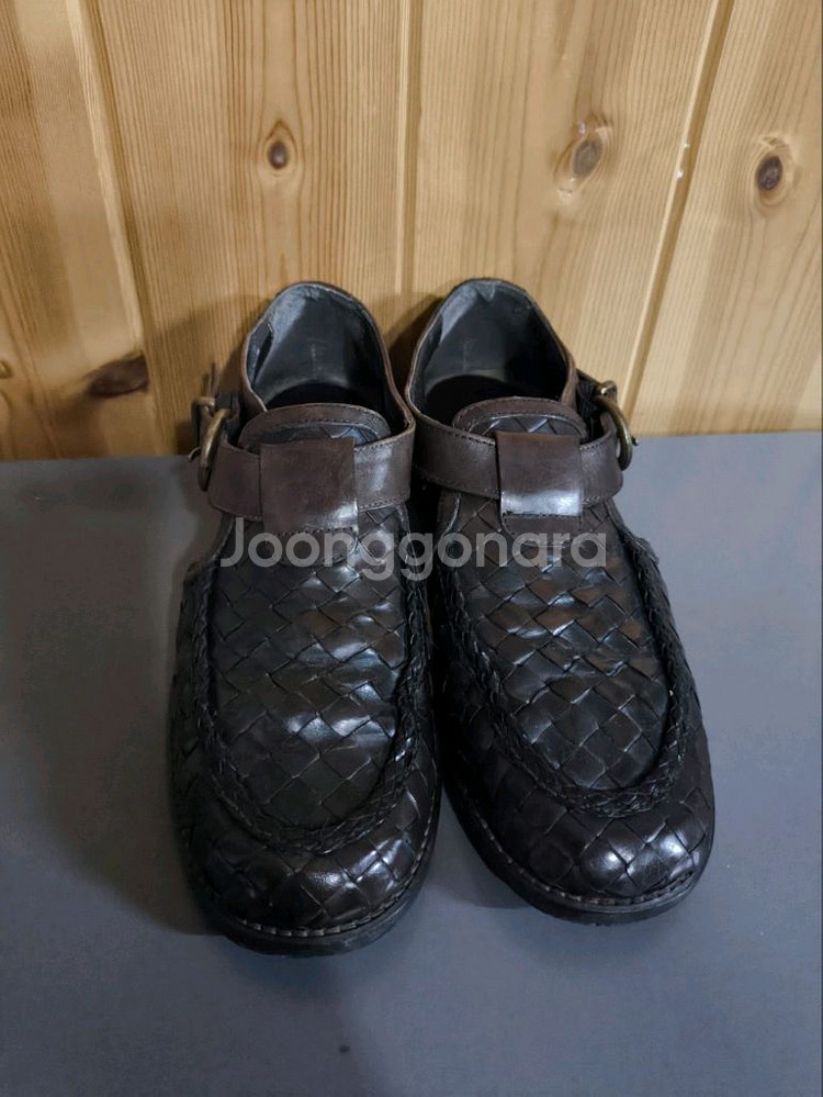 36 230mm 몽삭 가죽 샌들--3