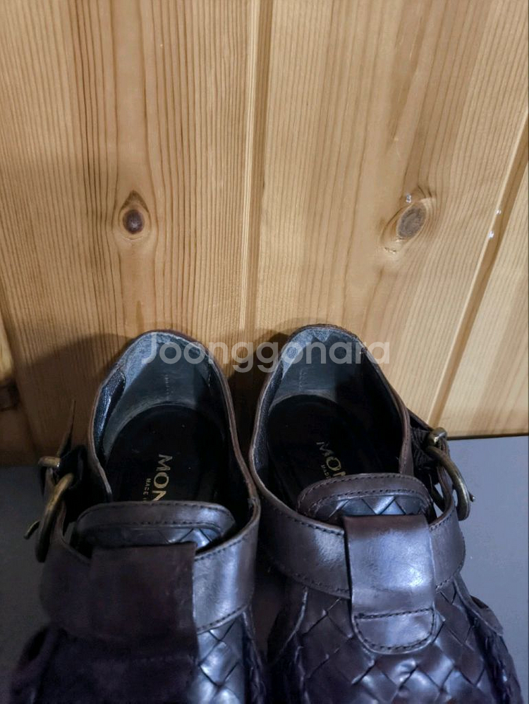 36 230mm 몽삭 가죽 샌들--4