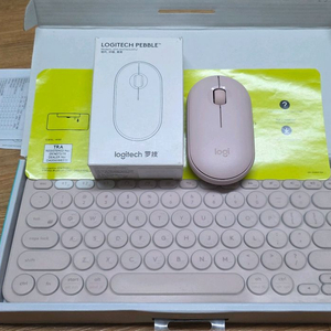 쿠팡정발 로지텍 페블 키보드 k380 마우스 m350