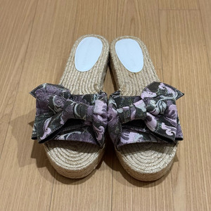 정품 레베카밍코프 에스파드류 슬리퍼 샌들