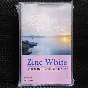 카라시마 미도리 Zinc White 카세트 테이프 신품