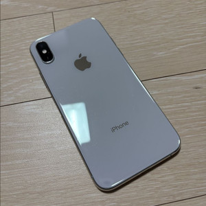 아이폰XS 실버 256GB 배터리 77%
