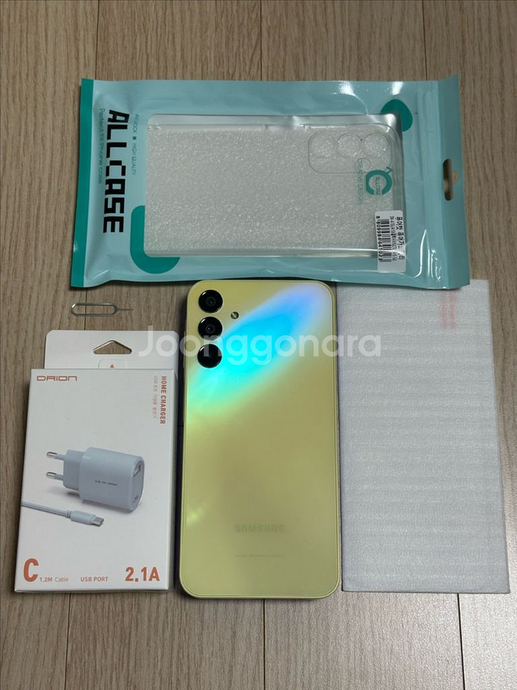 S급 A155 갤럭시A15 옐로우 128GB 천안 아산--0