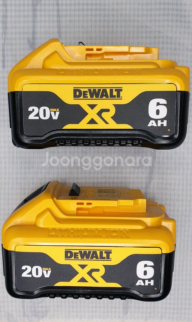 18V/20V 디월트 XR 배터리 6A DCB206--2