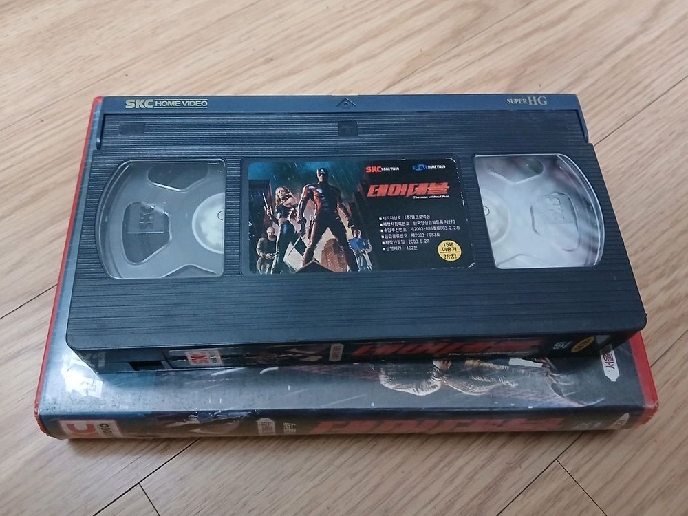 마블 원작 벤 애플렉 주연 데어데블 비디오 테이프--2