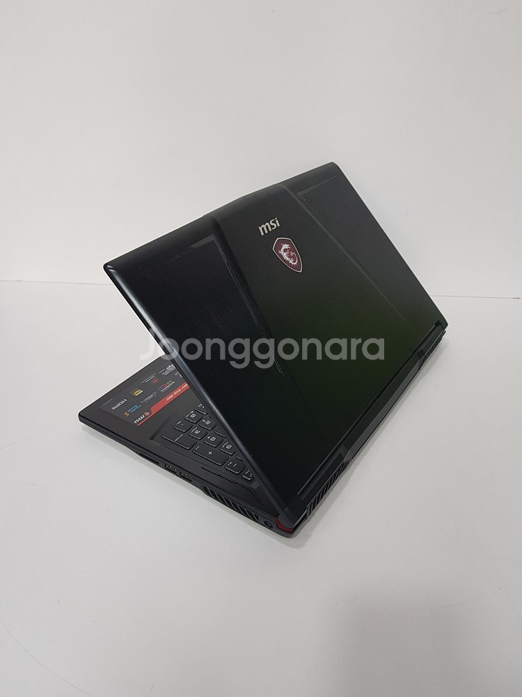 871번 MSI 15인치 게이밍 그래픽작업용 중고노트북--2