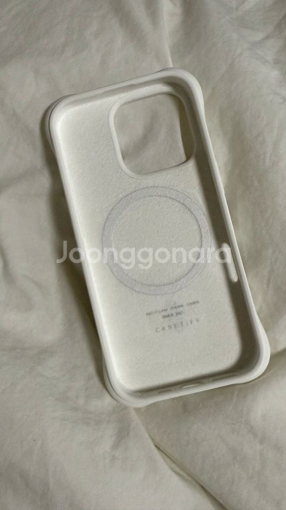 케이스티파이 리플케이스 화이트 아이폰16프로--1