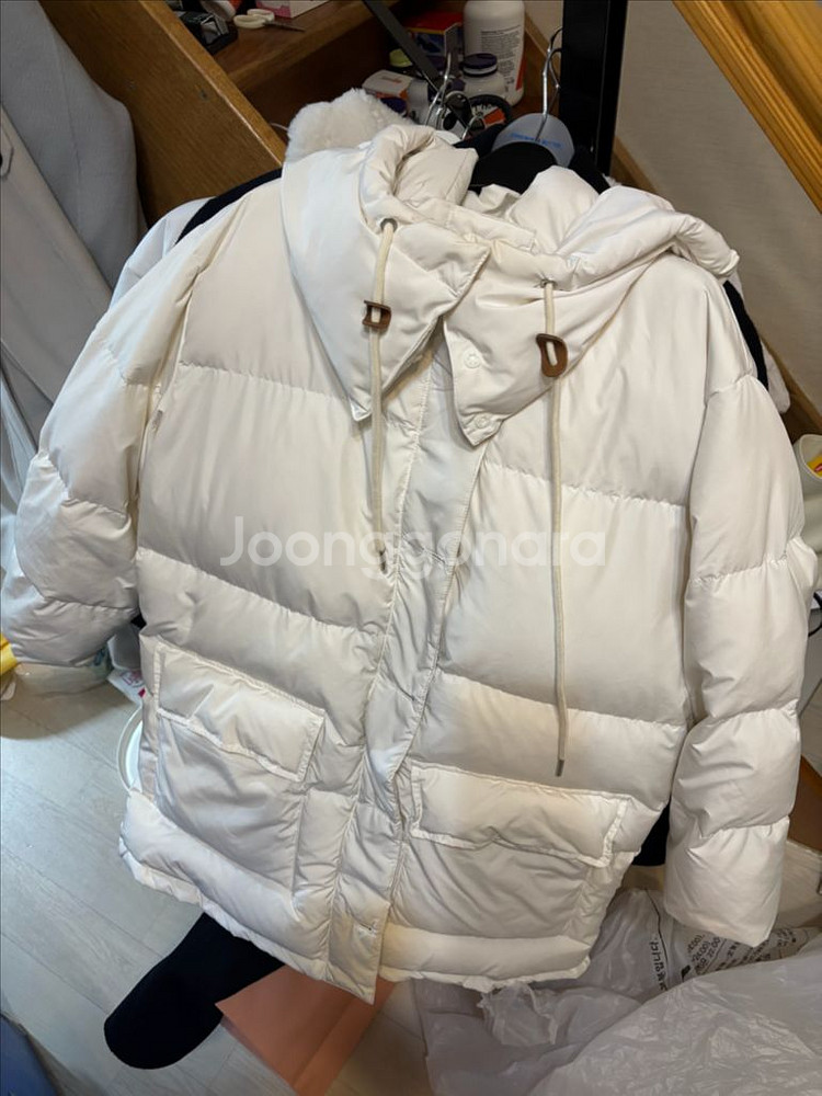 썸웨어버터 버터하프패딩 (아이보리)--0