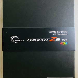 지스킬 Gskill DDR5 9600xmp CKD 램