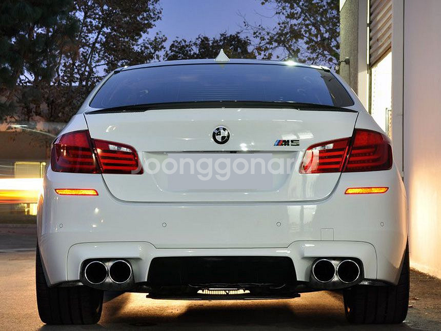 BMW 5시리즈 F10 리얼카본 스포일러 순정형 M5--5