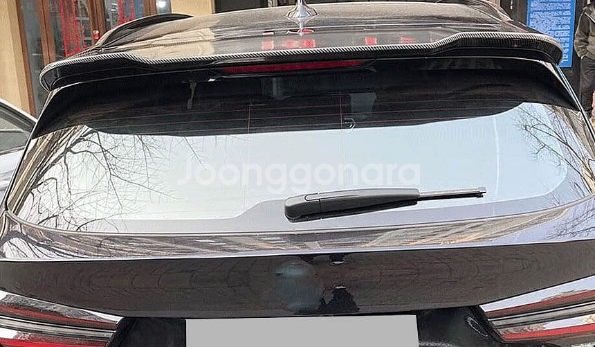 BMW X3 IX3 카본 루프 스포일러 G01 G08--2