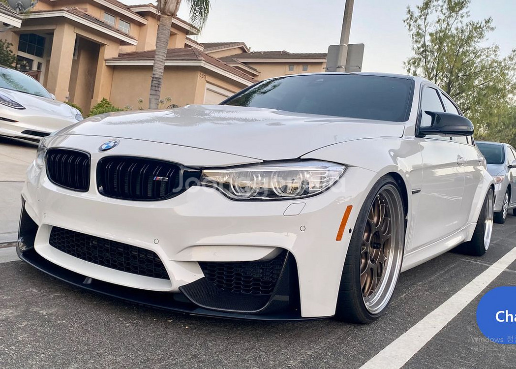 BMW M3 M4 F80 F82 F83 프론트립 바디킷--0