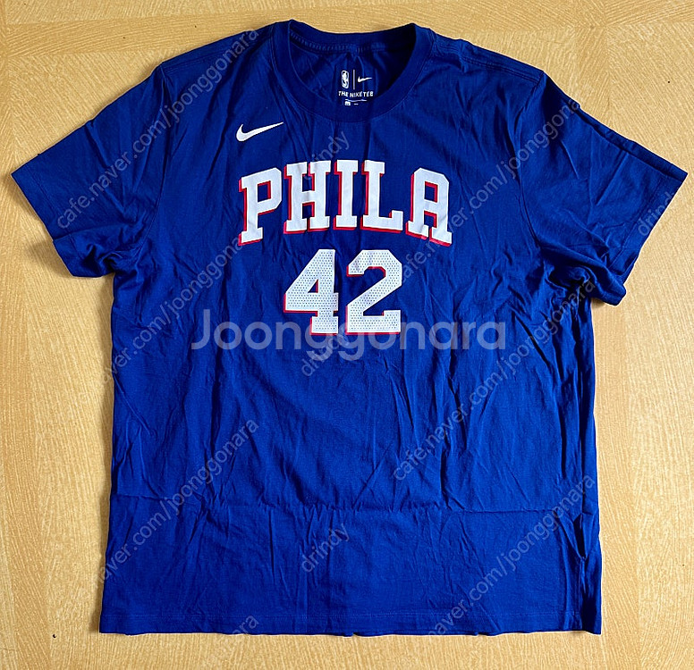 인하/택포/나이키NBA 필라델피아 세븐티식서스 no42--5