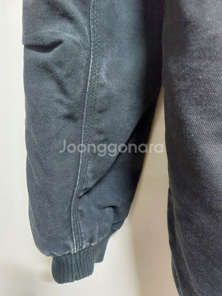 칼하트 덕 액티브 자켓 95정사이즈 블랙--2