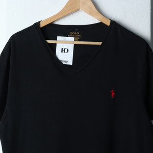 (L-XL) 폴로 랄프로렌 반팔 티셔츠 브이넥 한정