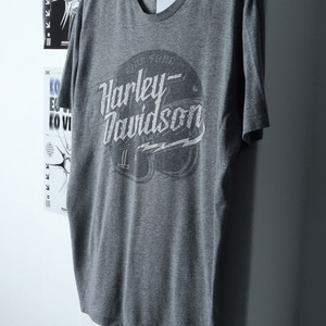 (2XL) 할리데이비슨 반팔 티셔츠 빅사이즈 로고