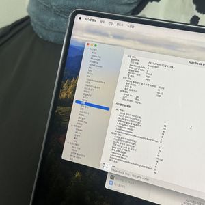 맥북프로14 M3pro 16GB, 1TB, 실버