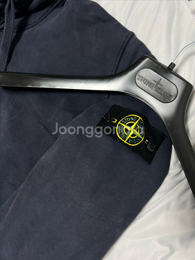 [xl] 21fw 스톤아일랜드 후드티 다크네이비--1