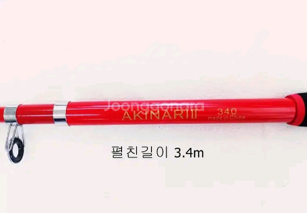 원투낚시대3.4m8대+4000번릴8대+받침대2개+소품--2