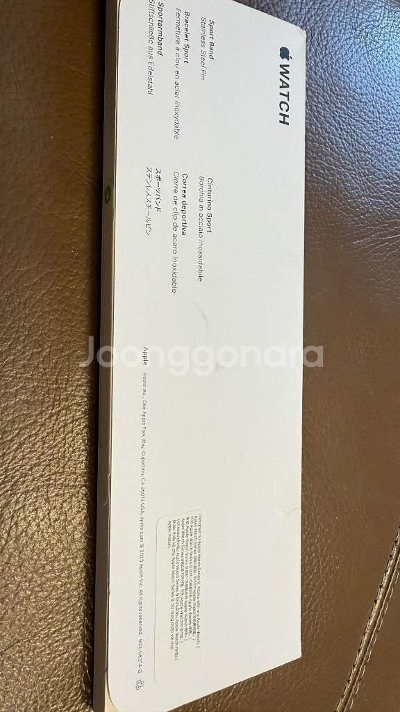 애플워치 스포츠 밴드 스톰 블루 M/L 41mm 미개봉--1