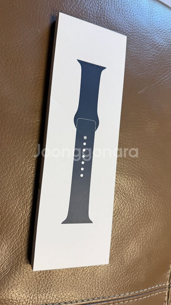 애플워치 스포츠 밴드 스톰 블루 M/L 41mm 미개봉--0