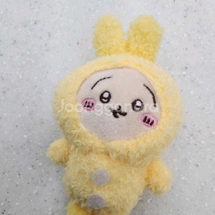 먼작귀 치이카와 우사기 키링 인형(우사기 노랑 17cm--2