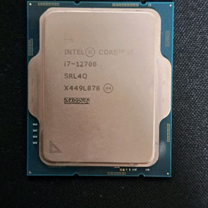 인텔 i7-12700 + 쿨러 택포