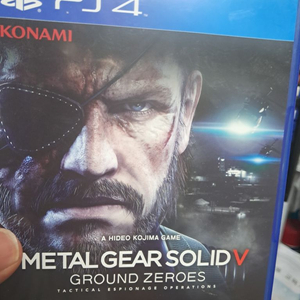 ps4 메탈기어솔리드 그라운드제로 정발 영문