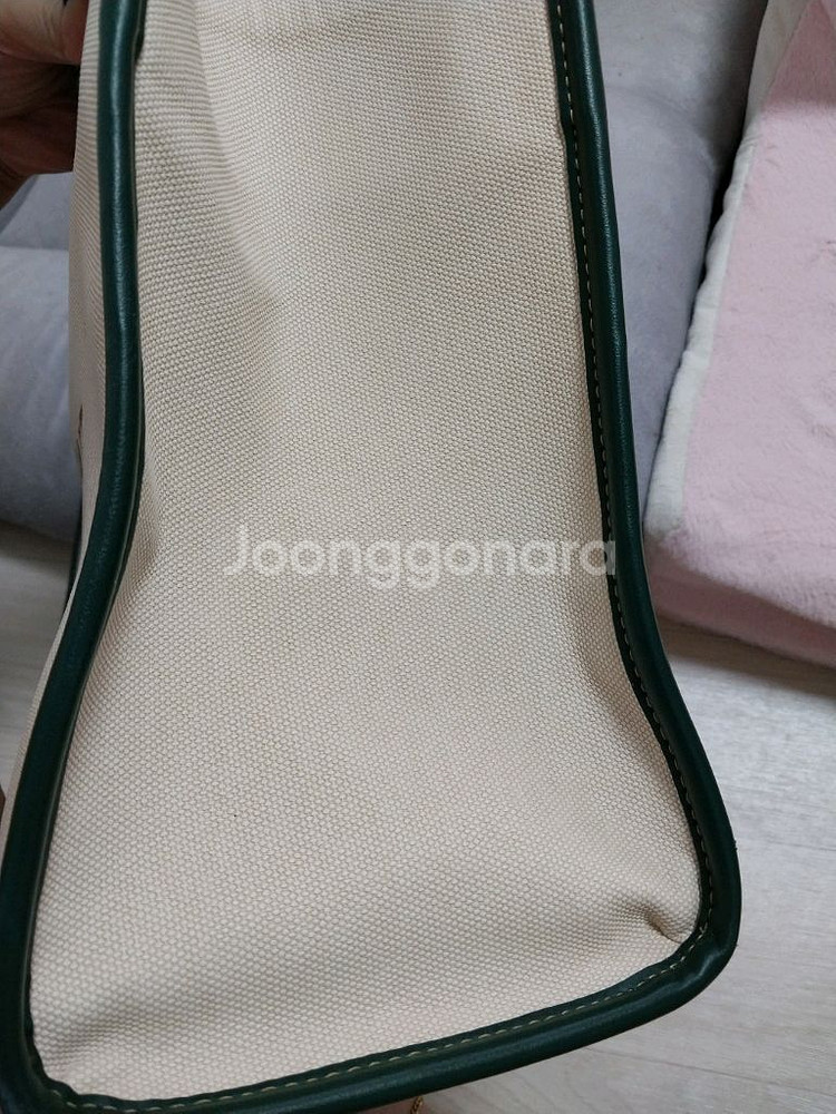 질스튜어트 캔버스 가방 숄더백 토트백 정품 무배--4