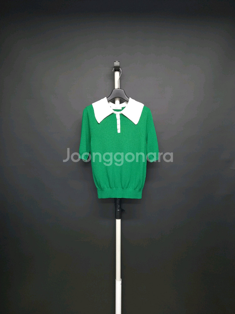 블루 아이디 I-D 춘하 레이온 니트블라우스 F 33---0