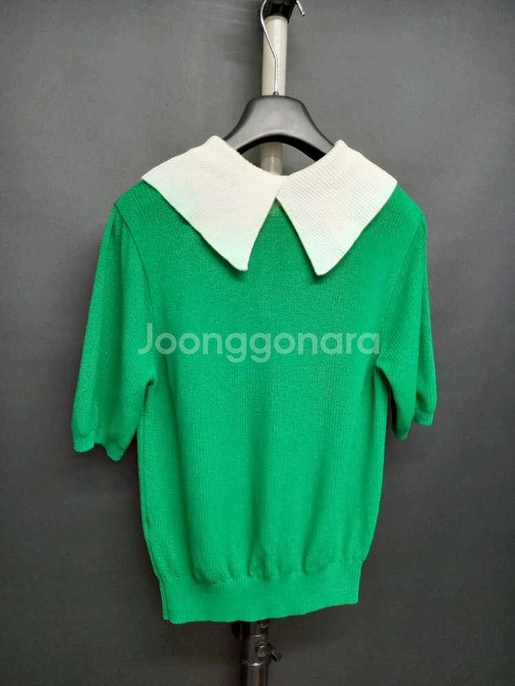 블루 아이디 I-D 춘하 레이온 니트블라우스 F 33---4